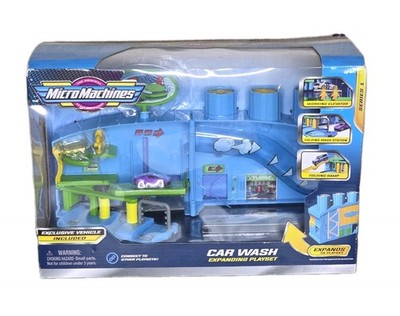 Micro Machines Can Wash Expanding Mini Car Playset w/ Exclusive Vehicle NIB