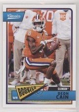 2018 Panini Classics Rookies Deon Cain #230 kh7