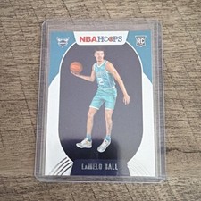 Panini 2020-21 NBA Hoops Rookie LaMelo Ball #223 Charlotte Hornets Card