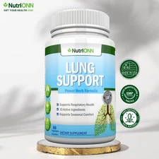 Lung Support - Detox  - Mucus Relief - Great for Smokers - Breathing Comfort