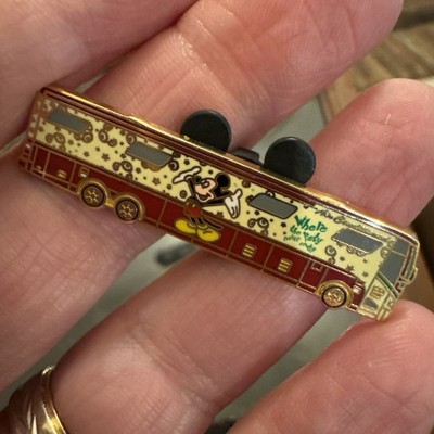2005 WDW Magical Express Mickey Mouse Transportation Bus Pin