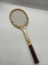 Vintage Slazenger Tennis Racket Wooden Top Star Edition L 4.5 Made In Japan