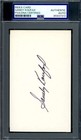 Sandy Koufax PSA DNA Signed 3x5 Index Card Autograph