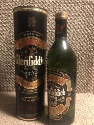 1 Liter Alte Glenfiddich Spezial Old Reserve, Pure Malt, Single Malt Wisky