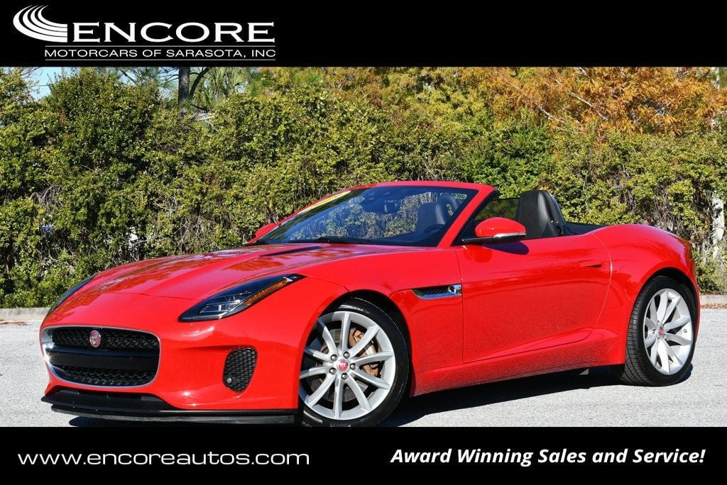 2019 Jaguar F-Type Convertible Automatic P300 W/Climate...