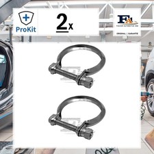 2x ORIGINAL® Fa1 Rohrverbinder, Abgasanlage für Ford FIESTA VI FOCUS II