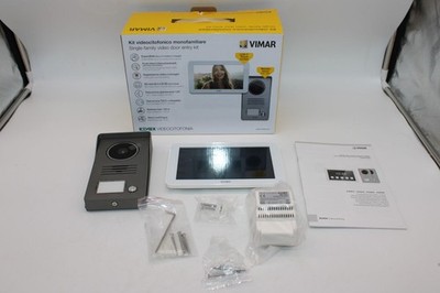 VIMAR K40935 Videosprechenalagen-Set enthält Freisprech-Touchscreen-Videohaustel