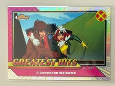 A Genoshan Welcome Refractor Greatest Hits Topps Finest X-Men 97 2025 #GH-7