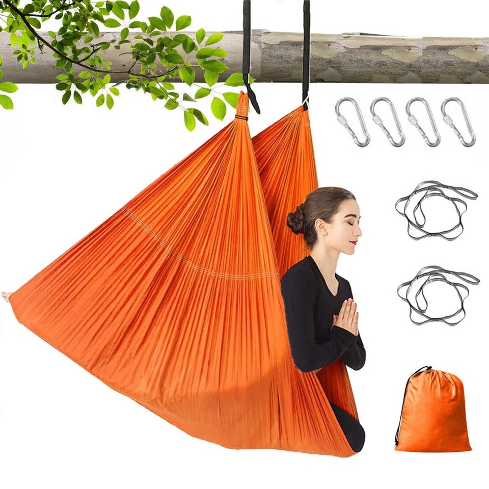 Aerial Yoga Hängematte Set - 200kg Tragkraft Für Anti-Gravity Übungen