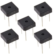 5Pcs KBPC1010 Bridge Rectifier Diode, Single Phase,Full Wave 10 Amp 1000 Volt El