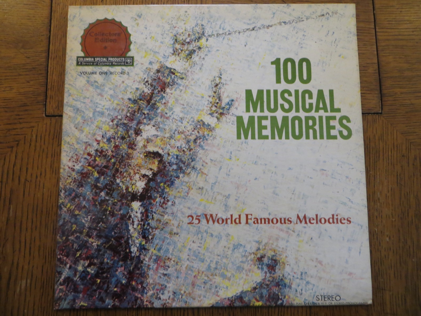 Various – 100 Musical Memories: 25 World Famous Melodies Vol 1 Rec 3 - LP VG+