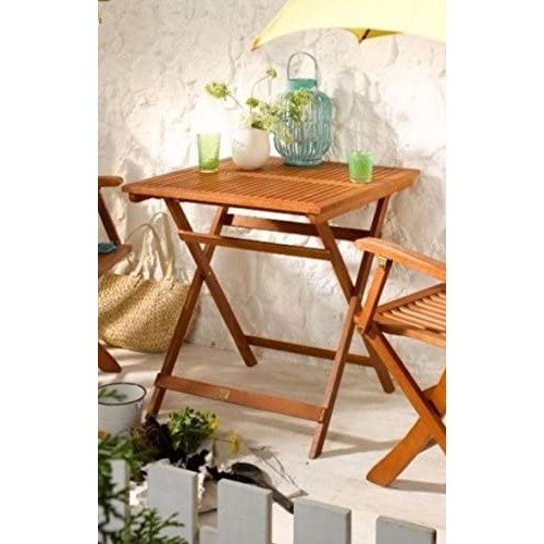 Linus Klapptisch 70X70 Gartentisch Bistrotisch Tisch Holztisch Eukalyptus-image