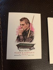 2007 Topps Allen & Ginter's #124 Mark Selby Eight-Ball Pool World Champion