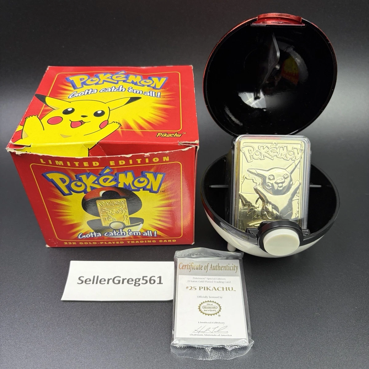 Pikachu Pokémon TCG Burger King Individual Trading Card Games for