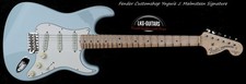 Fender Custom Shop Stratocaster Yngwie Malmsteen Signature Sonic Blue NEW Ink...