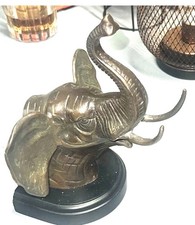 Elephant Bronze Medal Book Ends Alabama Crimson Tide