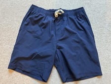 Mens NWOT 88 Navy Fair Harbor Swim Trunks L