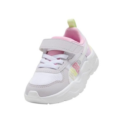 Puma Trinity 2 Lite Mädchen Schuhe Weiß Flieder Gr.20 bis Nr.27