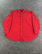 Ralph Lauren Shirt Mens 4XB Big Red Button Down Classic Fit Logo Oxford Classic