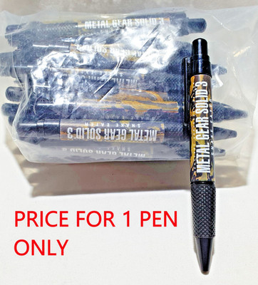 Metal Gear Solid 3 Snake Eater Promo Pen MGS3 Rare Promotional Vintage NOS
