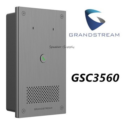 Grandstream GSC3560 Smart Outdoor Single Button Audio Intercom Door System
