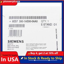 New Siemens 6ES7390-1AE80-0AA0 6ES7 390-1AE80-0AA0 1 Year Warranty Fast Shipping