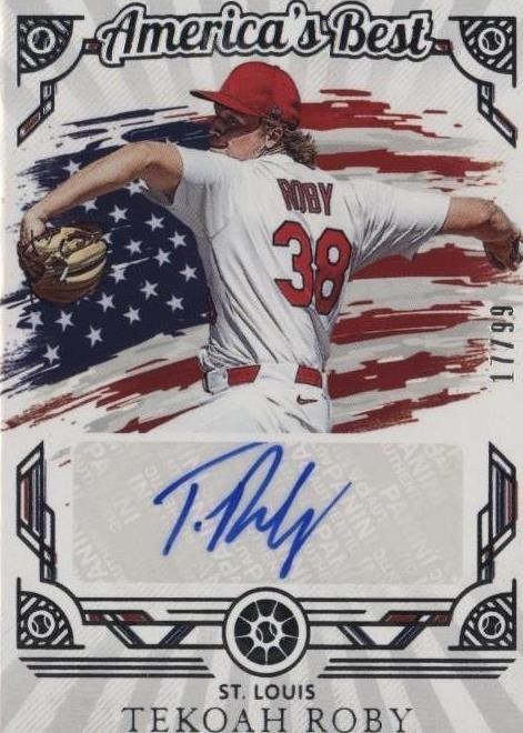 2025 Panini Boys of Summer - America's Best Signatures Tekoah Roby