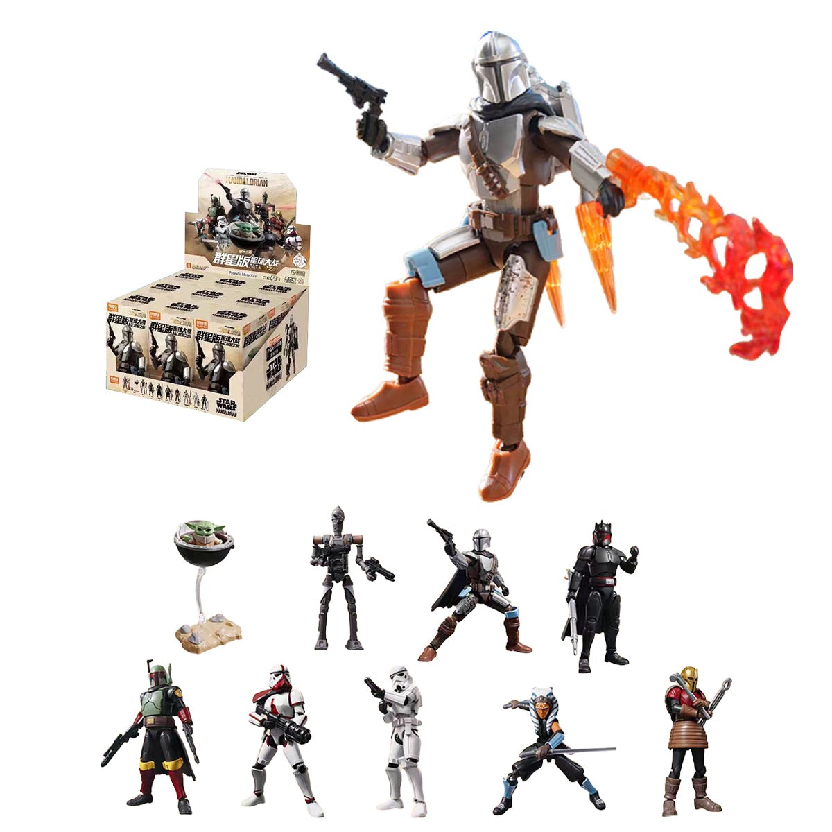 HiPlay Blokees Star War Galaxy Ver. Vol.1 Mandalorian Bounty