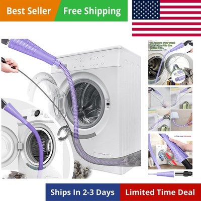 2 Pack Dryer Vent Cleaner Kit Vacuum Hose Attachment, Dryer Lint Cleaner Kit ...