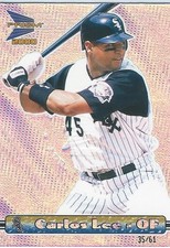 Carlos Lee, White Sox, 2000 Pacific Prism Premiere Date, #32, #35/61