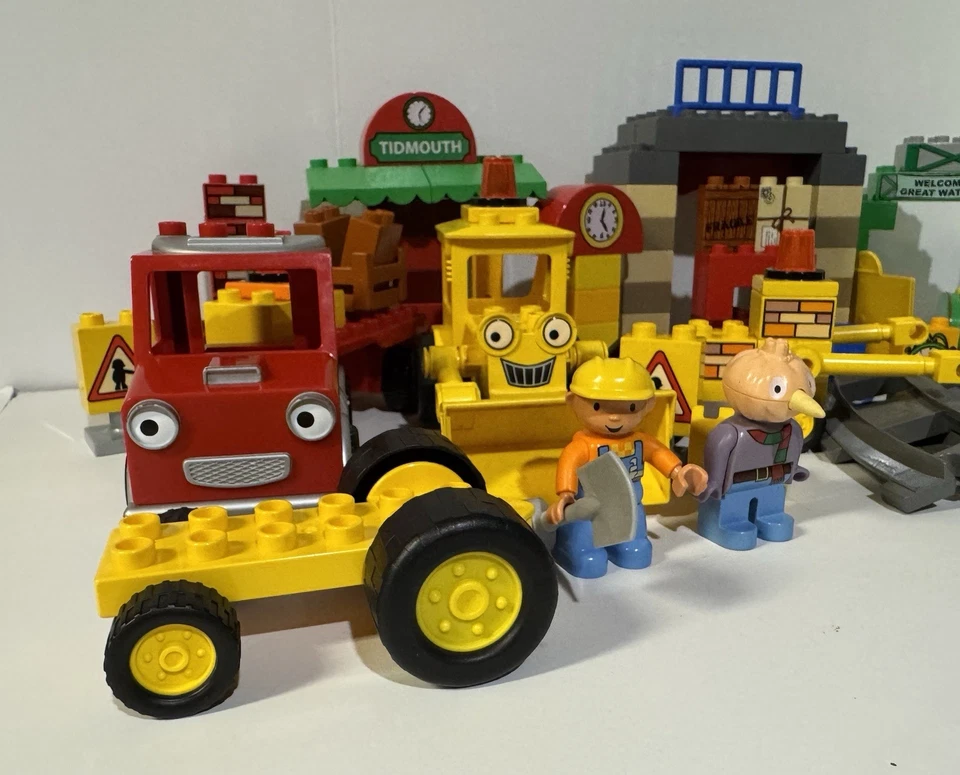 Enorme Lote Mixto Lego Duplo Bob The Builder Thomas & Friends + Pistas de Tren Foto 2 de 4