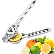 Lemon Squeezers Juicer Manual Press Stainless Steel Lime Citrus Fruit Extractor.