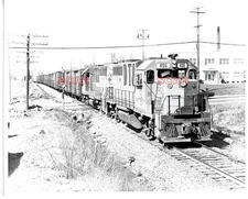25FF823 RP 1970s DT&I DETROIT TOLEDO IRONTON RAILROAD LOCO #406