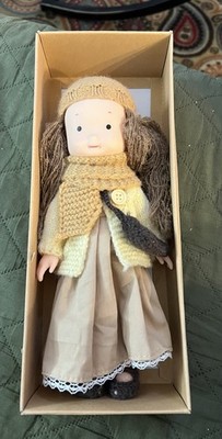 Waldorf Art Doll    Brown Hair   In Box