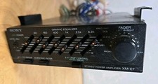 Sony XM-E7 Stereo Power Amplifier car amplifi...