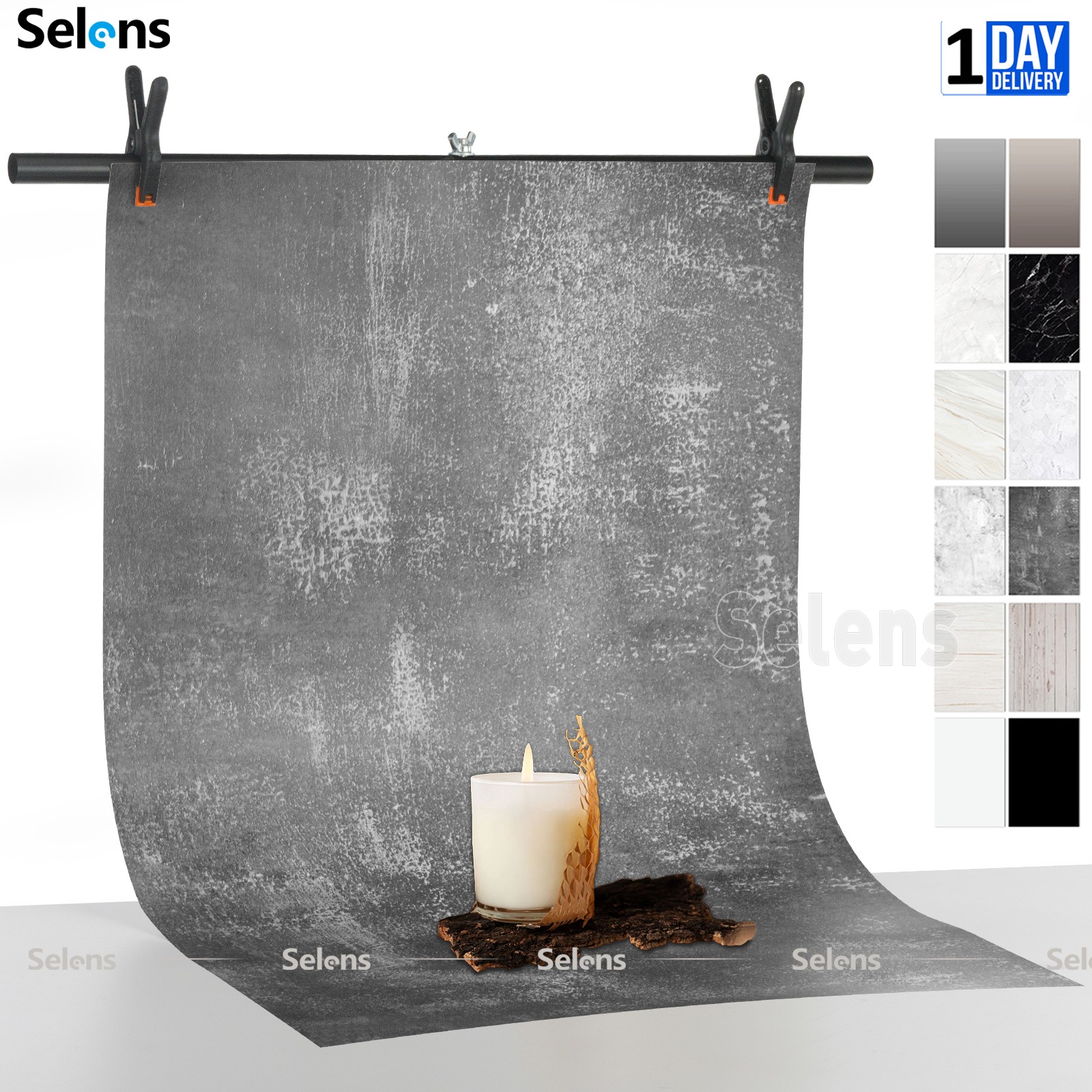 6× Photo Backdrop Paper Photography Background Prop Waterproof Studio 57*87cm