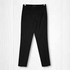 EUC Theory Wool Blend Slim Leg Tailored Trouser Pants Womens Size 2 Black