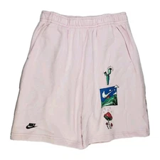 Nike Sportswear Men's Club Biosphere Shorts In Pink Foam Size XL DX5707-663