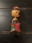 VTG Japanese Kokeshi Doll 1950s Hand Painted Wooden Figurine Decor 7” — photo 7