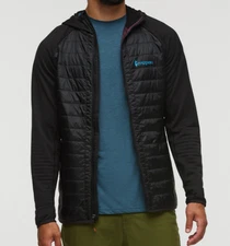 HOT Cotopaxi Capa Hybrid Insulated Hooded Jacket Mens Black Warm Packable DWR