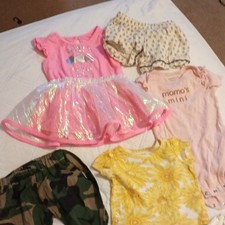 Carter's Baby Girl 3 Months Mixed Clothing Lot Floral 100 Cotton Multicolor