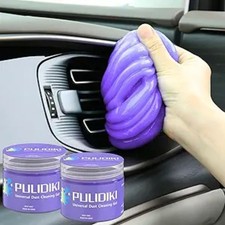 Car Cleaning Gel Cleaning Putty Detailing Kit Interior Cleaner- Purple 2Pack