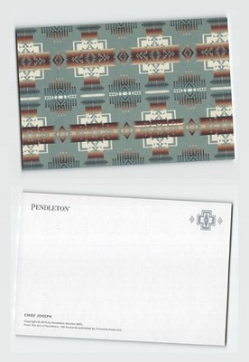 Postkarte - Pendleton Chief Joseph Decke Muster Kunstkarte UNBESPOSTED