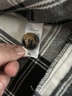 Lularoe XL Great Outdoors Berlin Jacket Coat Black White Grey Plaid — photo 4