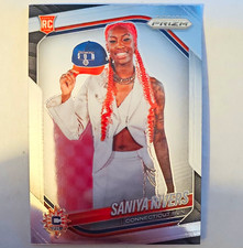 2025 Panini Prizm WNBA Saniya Rivers Connecticut Sun RC Rookie #150