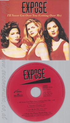 CD--EXPOSE -- I LL NEVER GET OVER YOU -GETTING OVER ME-