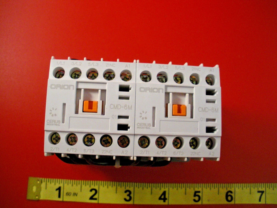 Cerus CMD-6MR Contactor CMC(D)-6M Orion Industrial Relay 2NC 24v 3w Nib New - Image 3 of 4