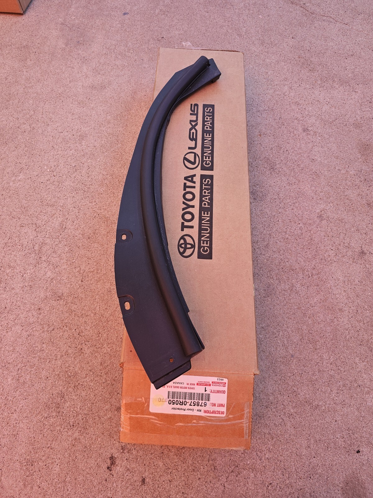 20192023 Toyota Rav4 Side Body Trim Protector 678570R050 eBay