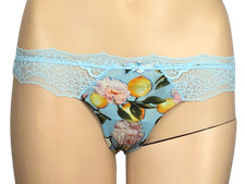 VICTORIA'S SECRET DREAM ANGELS LACE TRIM CHEEKY PANTY LEMONS XS S M L XL NWT