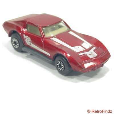 1979 Matchbox Chevrolet Corvette Stingray Car (Superfast 1:64 Red) England